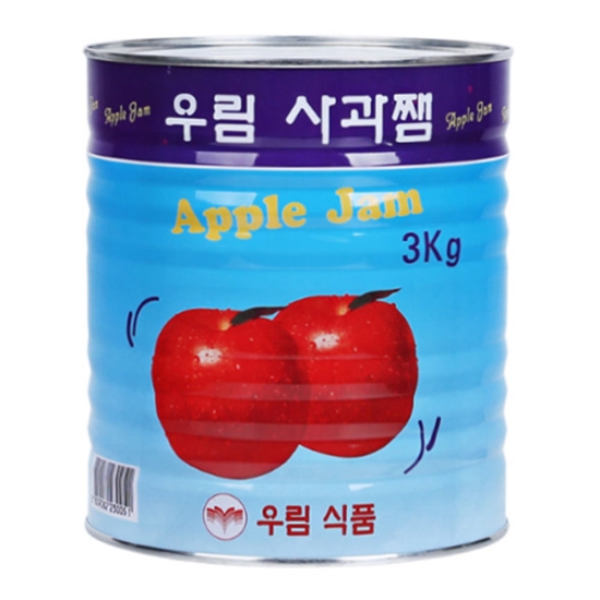 우림식품 사과쨈 3kg