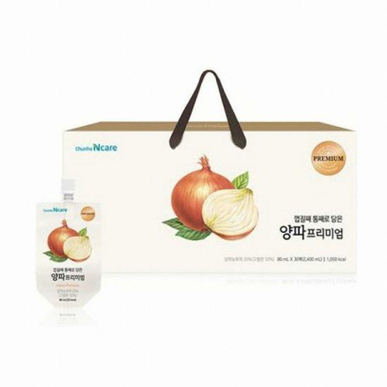 천호엔케어 껍질째 통째로 담은 양파 프리미엄 80ml 30포 (2개)