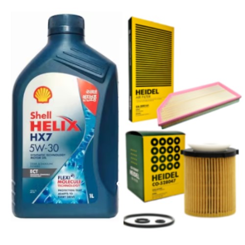 �� ������ HX7 ECT 5W30 6L + ���̵����� BMW 2�ø��� F44 218d