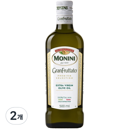 모니니 그란푸르타토 엑스트라버진 올리브오일 2개 500ml_이미지