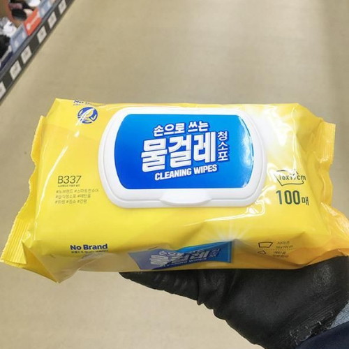 손으로 쓰는 물걸레 청소포 100매