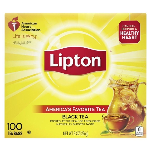 유니레버 립톤 LIPTON TEA 립톤 블랙티 100개_이미지