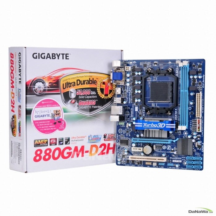 GIGABYTE GA-880GM-D2H V4.0