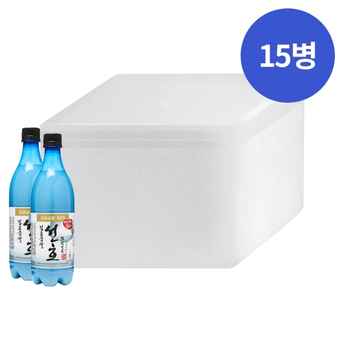 김포금쌀탁주 선호 생막걸리 6도 750ml (15개)_이미지