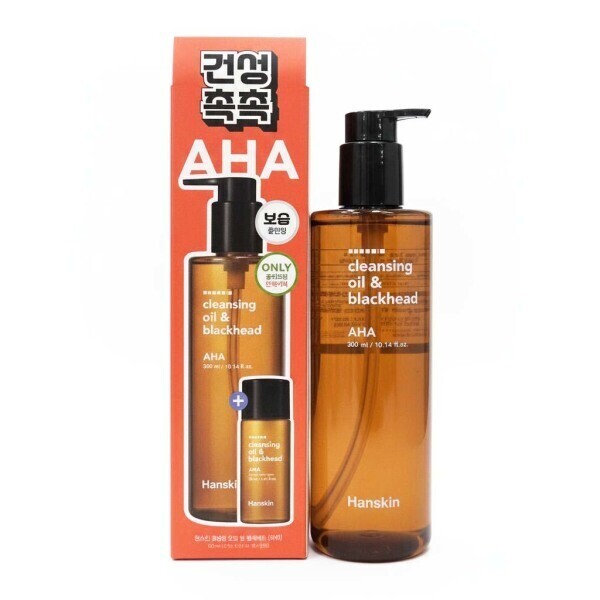 한스킨 클렌징오일 앤 블랙헤드 AHA 300ml (1개)