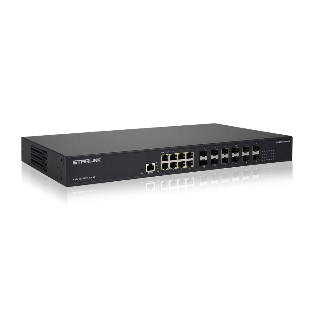 유비큐넷 STARLINK SL-S5750-12X-8G 스위치허브_이미지