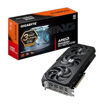 GIGABYTE 라데온 RX <b>9070</b> GRE Gaming OC D6 12GB 제이씨현