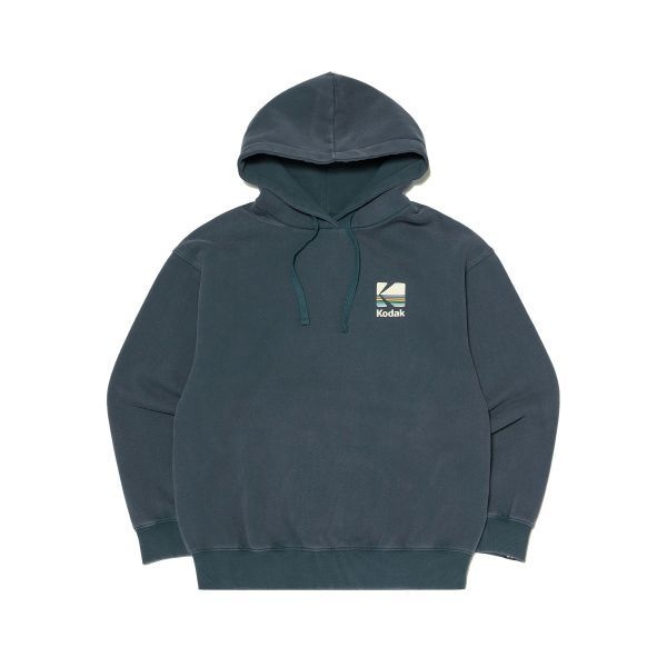 코닥 레인보우 세미오버핏 스노우워싱 기모 후드 NAVYK4423LHDR1NVY 111679