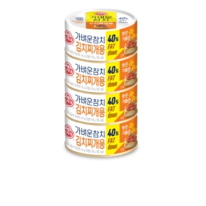 오뚜기 가벼운참치 김치찌개용 135g [20개]
