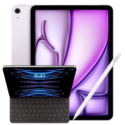 APPLE 2024 iPad Air 13 M2 Cellular+애플펜슬 프로,폴리오키보드 (1TB)_이미지