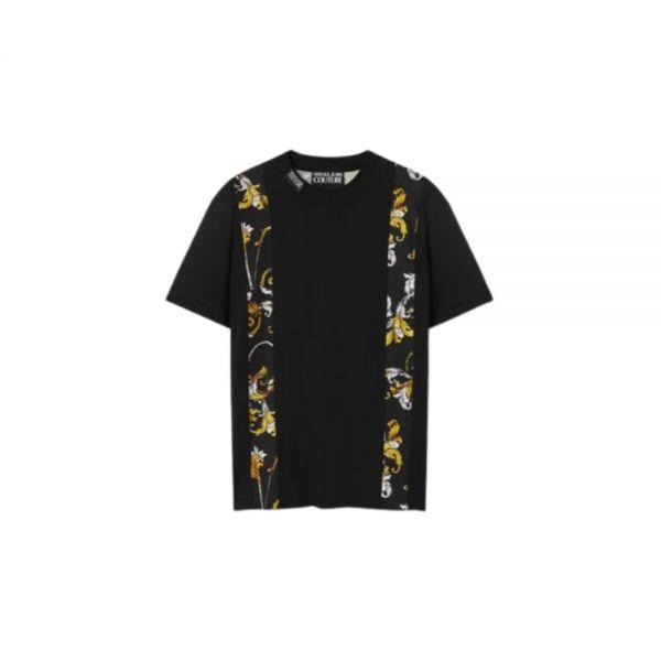  베르사체 25 Outline Barocco T-Shirt 78GAH615JS458 G89 바LOAKE 로크 아웃라인 티셔츠