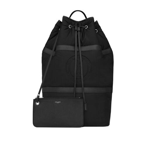  생로랑 bcd 734682FACHA1000 리브 GAUCHE ECONYLON 크로스바디 백 B0710938429