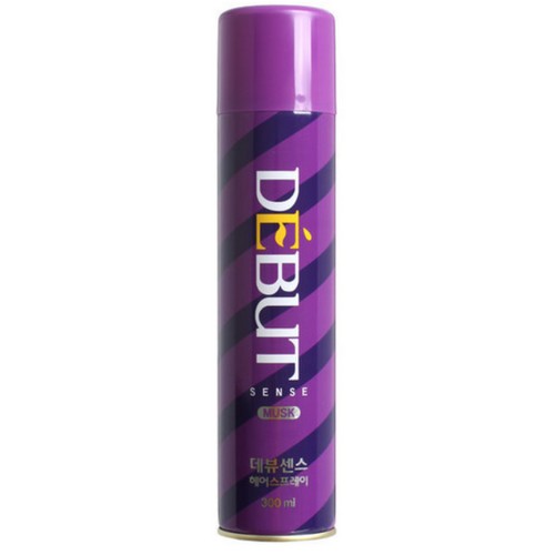 LG생활건강 드봉 데뷰 센스 머스크 헤어스프레이 300ml (1개)