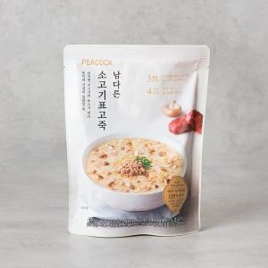 이마트 피코크 남다른 소고기표고죽 400g (1개)_이미지