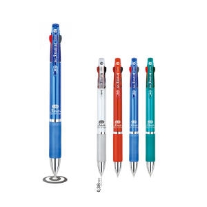 자바펜 제트3볼M 초저점도 3색 멀티펜 0.38mm (1개)