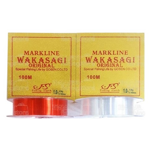 마크라인 와가사키 모노라인 목줄 (100m)