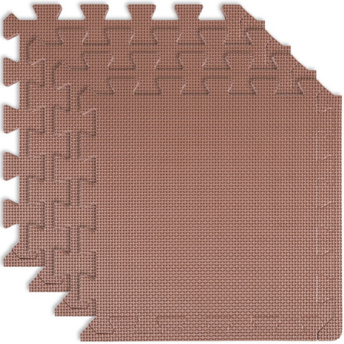 딩동펫 퍼즐매트 카멜 50x50cm (4개)