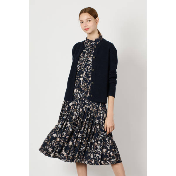 BCBG 럭스 후리 가디건 B4F8K114_이미지