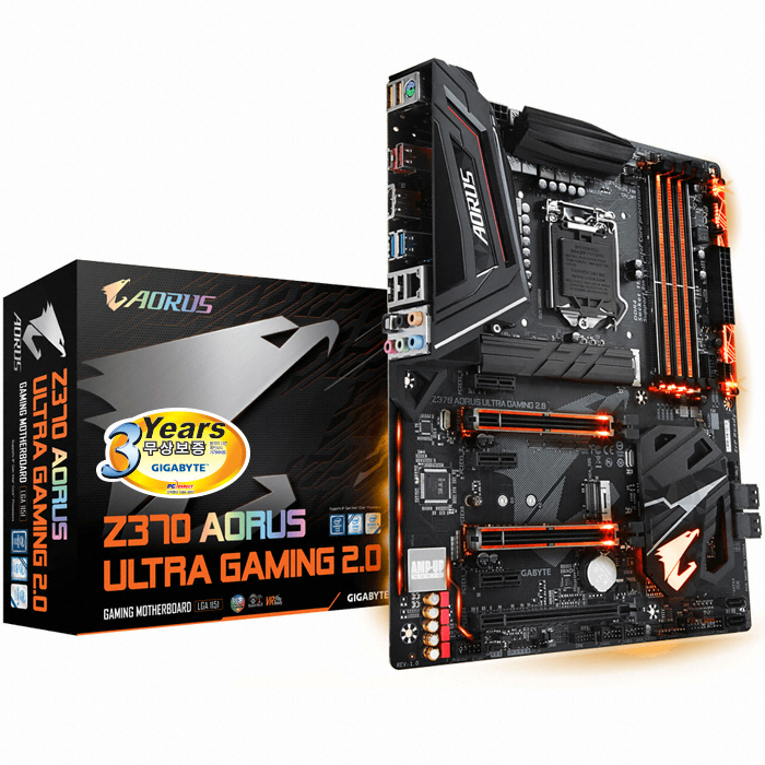 GIGABYTE <b>Z370</b> AORUS Ultra Gaming 2.0 피씨디렉트