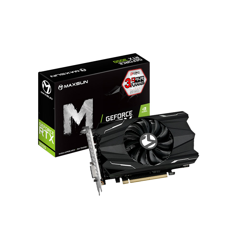 MAXSUN 지포스 RTX 3050 트랜스포머 D6 6GB 디앤디컴