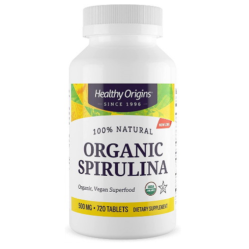 헬시오리진스 오가닉 스피루리나 720정 (해외) (1개)_이미지