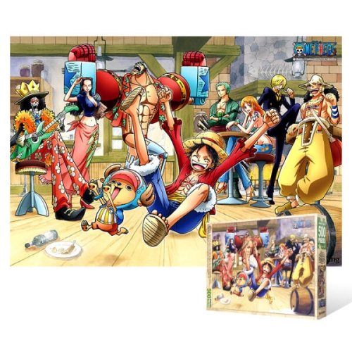 학산문화사 원피스 직소퍼즐 500pcs 파티타임