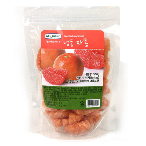 우리존 냉동 자몽 500g (2개)