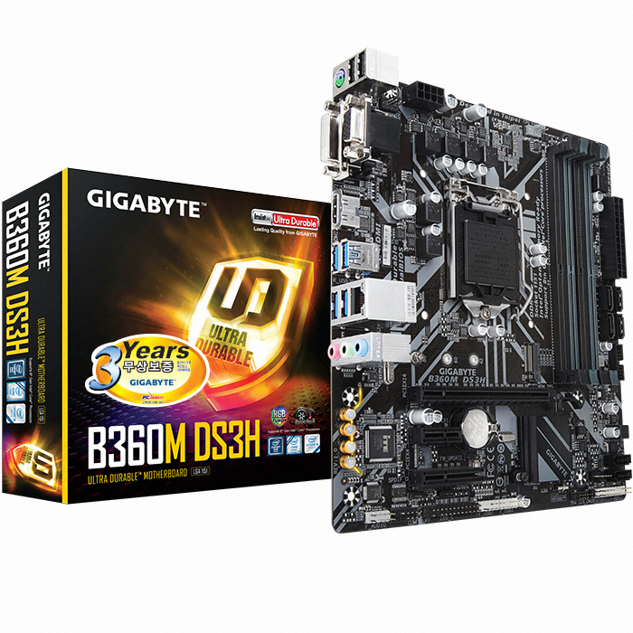 GIGABYTE B360M DS3H �෯������� �Ǿ���Ʈ