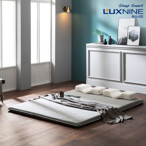 럭스나인 핫앤쿨 메모리폼 토퍼 매트리스 SS (7.5cm)