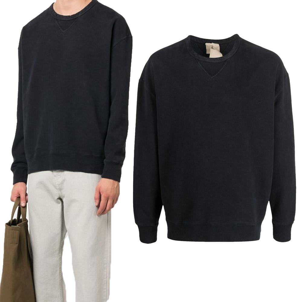 텐씨 백 패치 가먼트다이드 맨투맨 22CTCUF03149 A06018 968