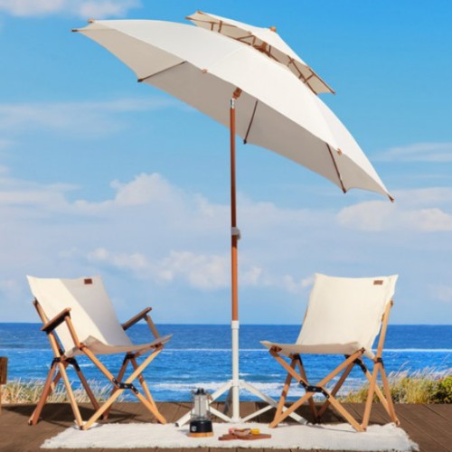 2단 꺾임 파라솔 220cm