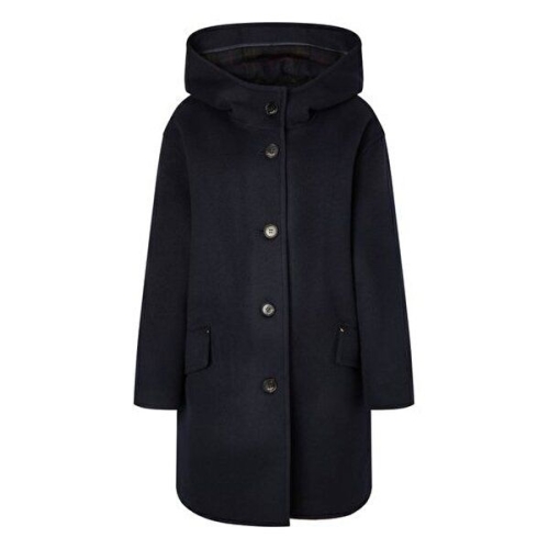 LF 헤지스레이디스 여성 핸드메이드 후디 하프 코트 HSCO5D983