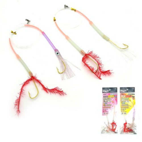 백경산업 BK-528 아가미 꼴뚜기 텐빈용 쌍바늘채비_이미지