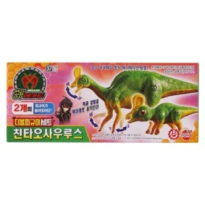 초이락컨텐츠컴퍼니 공룡메카드 더블피규어세트 친타오사우루스