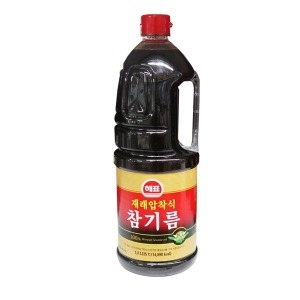 해표 참기름 압착시 1.8L