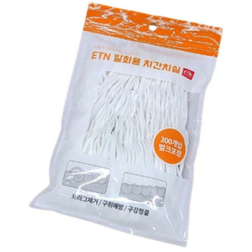 ETN커머스 휴대용 치실 벌크포장 300p (1개)_이미지