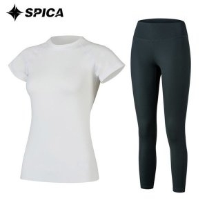 스피카 요가복세트 티셔츠 요가레깅스 SPA528830