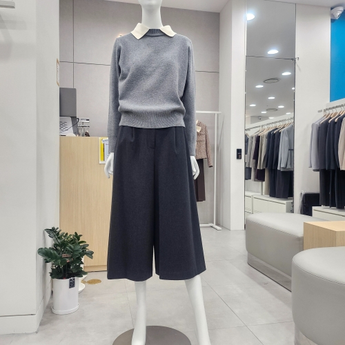 KL 리쉬 와이드 팬츠 KWSLPK0200_이미지