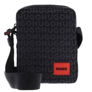 휴고 보스 에톤 2.0M NS 집업 크로스바디 블랙 멀티 10889126 142717752