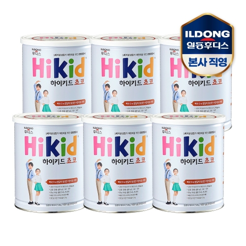 일동후디스 하이키드 초코 650g (6개)_이미지