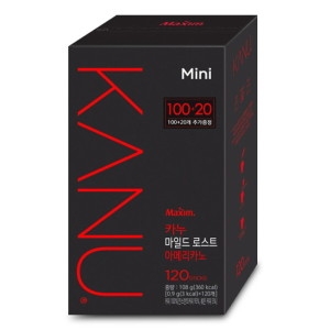 동서식품 카누 미니 마일드 로스트 아메리카노 120개입 (2개)