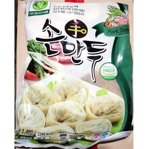엄지식품 고기손만두 엄지 1.4K  만두전골 엄지손만두 만두전골