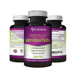  바이탈 뉴트리션 순수 레스베라트롤 2000mg 90정