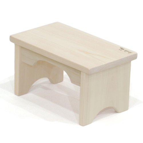 유림편백 국내수제작 편백나무 통원목 변기의자_이미지