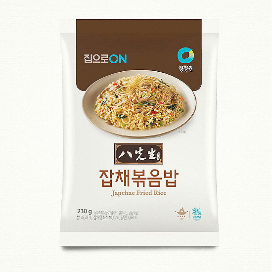 대상 청정원 집으로ON 팔선생 잡채볶음밥 230g (10개)