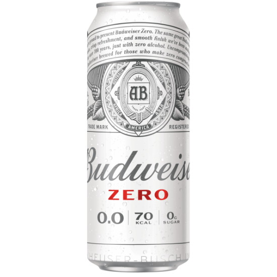 오비맥주 버드와이저 제로 500ml (4개)