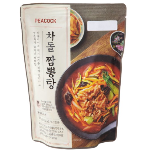 이마트 피코크 차돌 짬뽕탕 500g이미지입니다. 누르면 해당 게시물로 새창이동합니다.