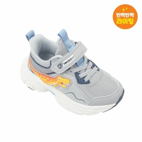 다이노솔즈 크레이지 티렉스 그레이 DNKCF3TSCT12GRY_이미지