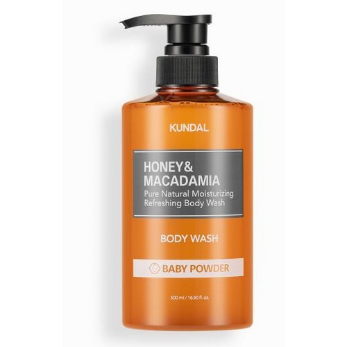 쿤달 허니&마카다미아 퓨어 바디 워시 500ml (3개)