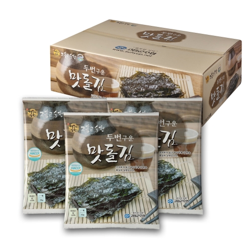 고흥군수협 두번 구운 맛돌김 15g